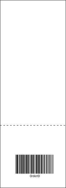 Texas Hold 'Em Event Ticket Product Back