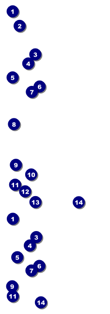 Texas Hold 'Em Event Ticket Front Field Markers