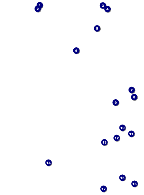 French Flyer Front Field Markers
