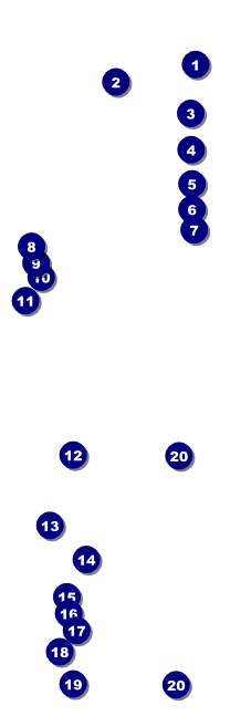 Wizard of Oz Event Ticket Front Field Markers