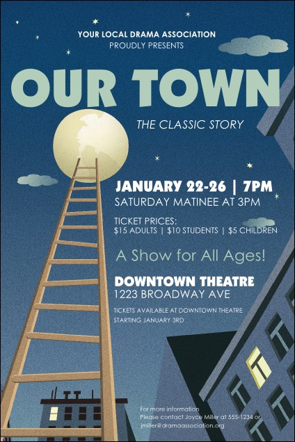 Our Town Poster Product Front