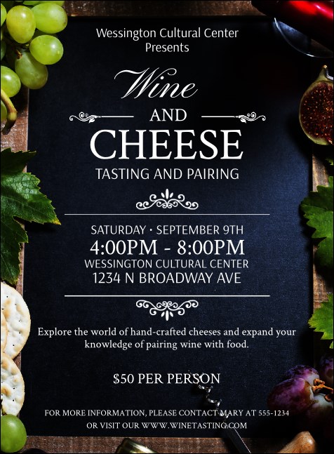 Vineyard Invitation Product Front