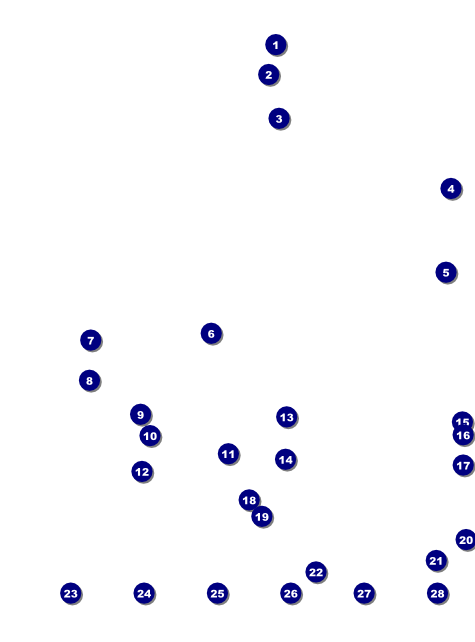 Squares Logo Flyer Front Field Markers