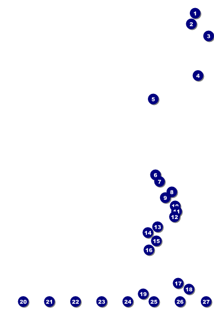 Australia Logo Poster Front Field Markers
