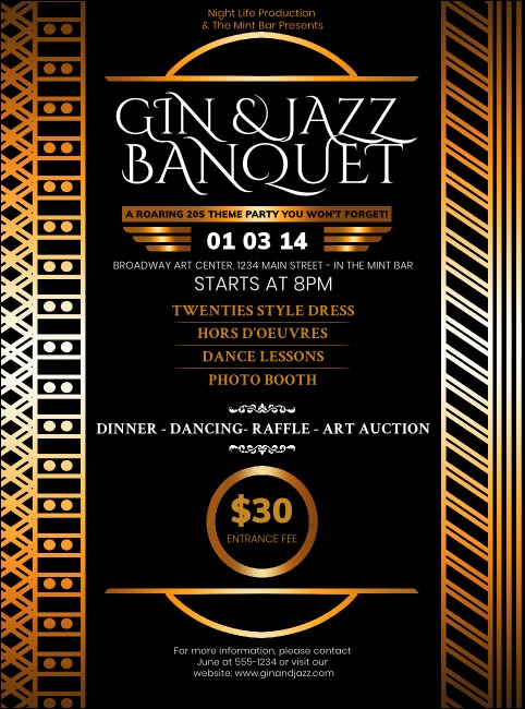 Twenties Flyer Product Front