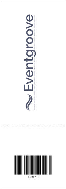 Casino Event Ticket Product Back