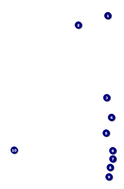 Fundraising Hands VIP Event Badge Small Front Field Markers