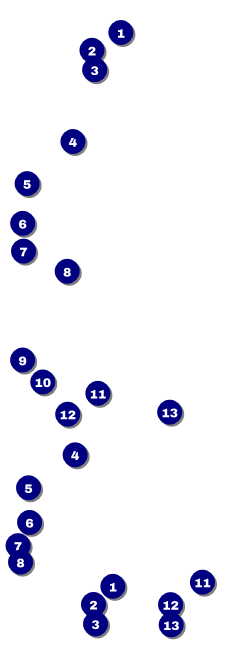 All Purpose Clouds  Reserved Event Ticket Front Field Markers