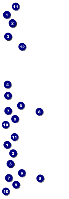 Disco Dance Festival Reserved Event Ticket Front Field Markers