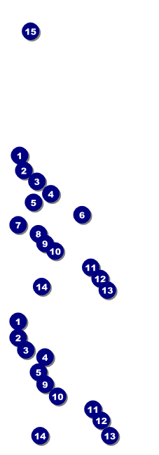 Fine Art Reserved Event Ticket Front Field Markers