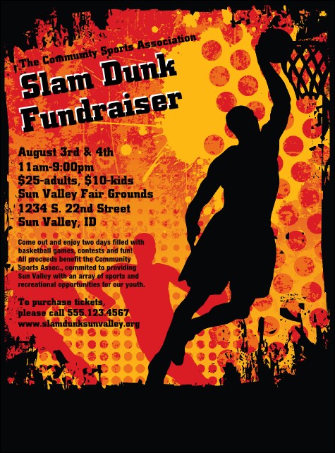 Basketball Dunk Flyer