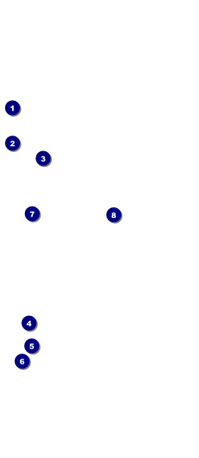 Conference Series: Colorful Abstract VIP Event Badge Large Front Field Markers