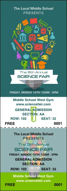 Science Fair Reserved Event Ticket