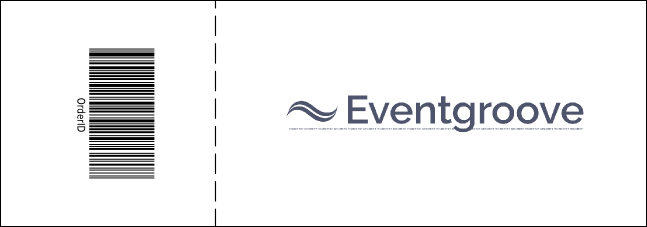 Symphony Reserved Event Ticket Product Back