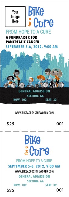 Bike for a Cause Reserved Event Ticket Product Front