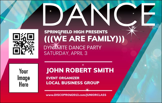 Dance Spotlight VIP Event Badge Medium Product Front