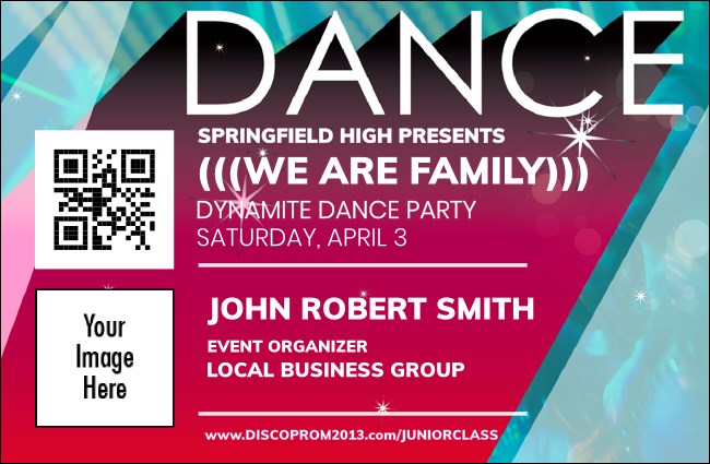 Dance Spotlight VIP Event Badge Small Product Front