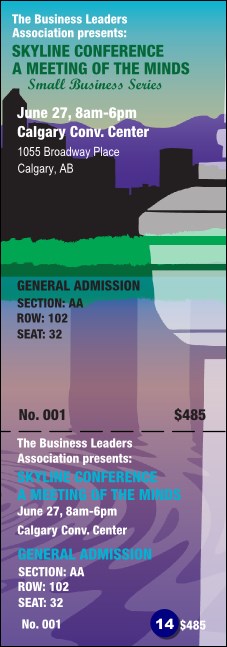 Calgary Reserved Event Ticket