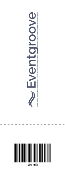 Fall Simple Event Ticket Product Back