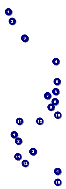Reunion 3 Event Ticket Front Field Markers