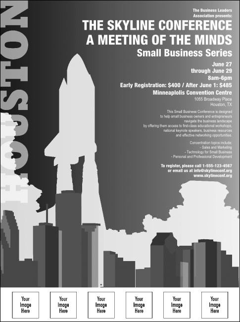 Houston Flyer (Black & white)