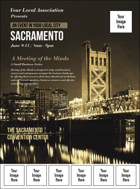 Sacramento Logo Flyer