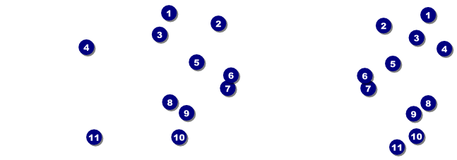 California General Admission (Blue and Salmon) Front Field Markers