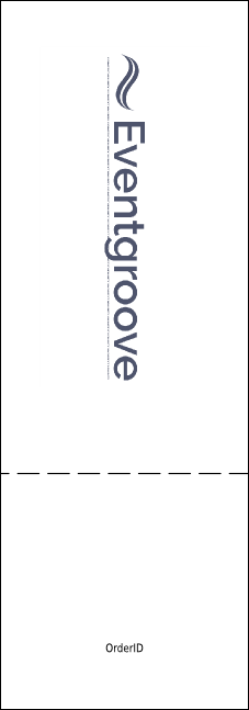 Dance Festival Event Ticket Product Back