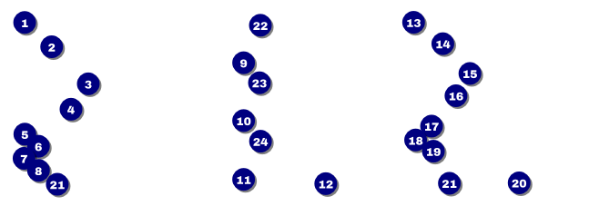 Comedy Retro Microphone Event Ticket Front Field Markers