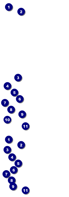 Filipino Fiesta  Event Ticket Front Field Markers
