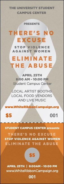 White Ribbon Event Ticket