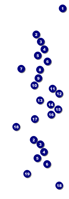 Spaghetti General Admission Ticket Front Field Markers