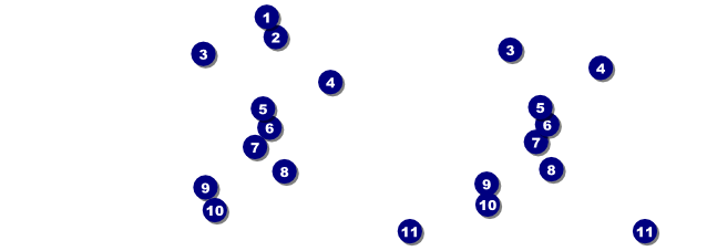 Nature Series - Mountain Event Ticket Front Field Markers