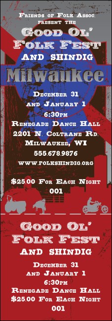 Milwaukee General Admission Ticket