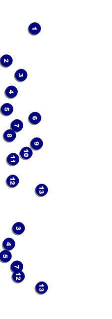 Winter General Admission Ticket Front Field Markers