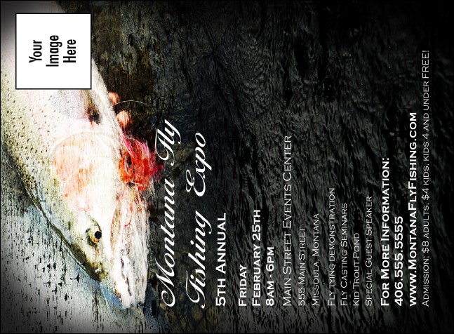 Rain Steelhead Invitation Product Front