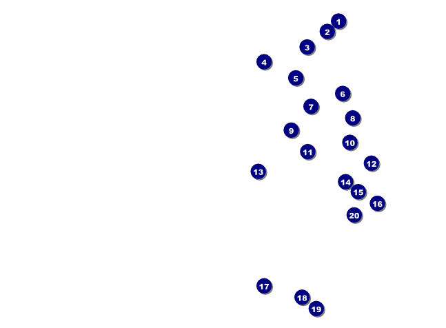 Broadway Invitation Front Field Markers