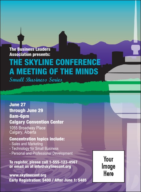 Calgary Invitation Product Front