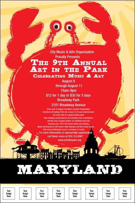 Maryland Poster Product Front