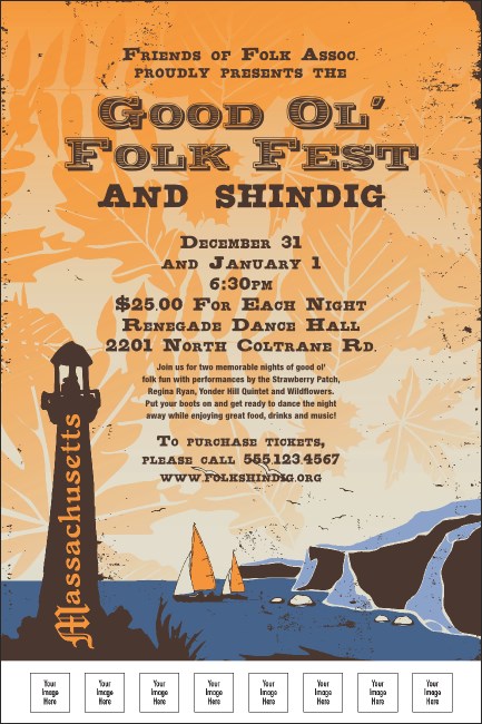 Massachusetts Poster Product Front