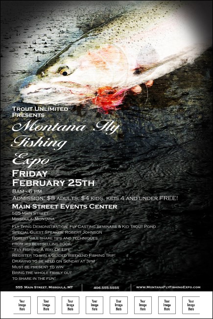 Classic Trout Poster