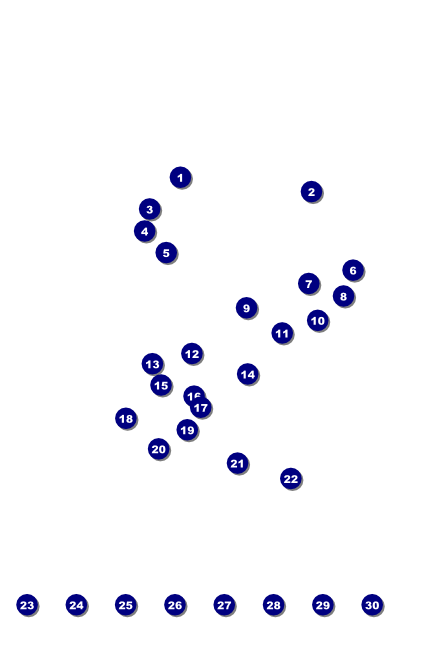 Nashville Poster (black and white) Front Field Markers