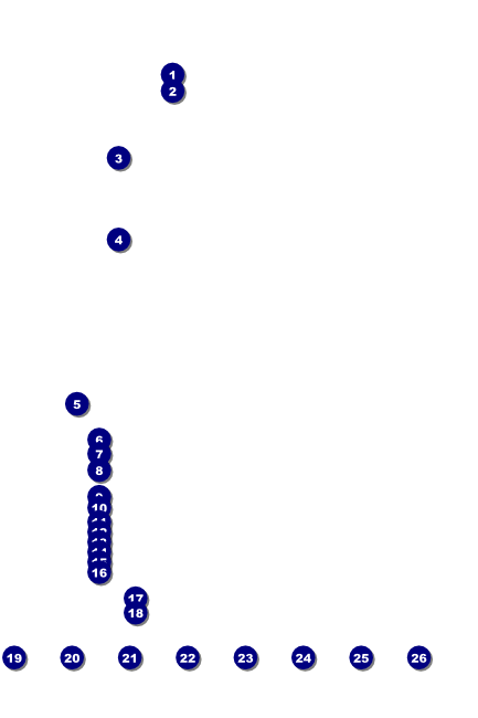 African Theme Logo Poster Front Field Markers