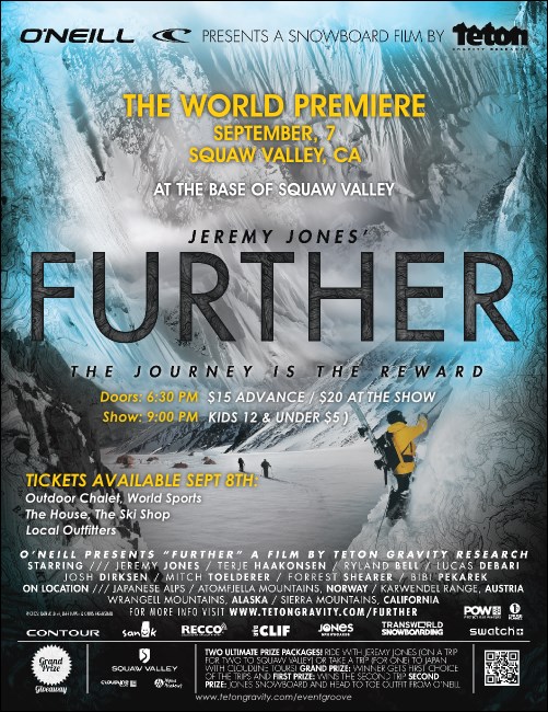 TGR FURTHER 8.5x11 Flyer Product Front