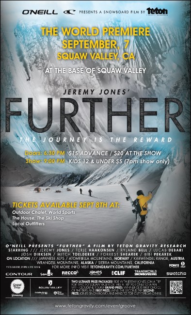 TGR FURTHER 8.5x14 Flyer with no sponsor images