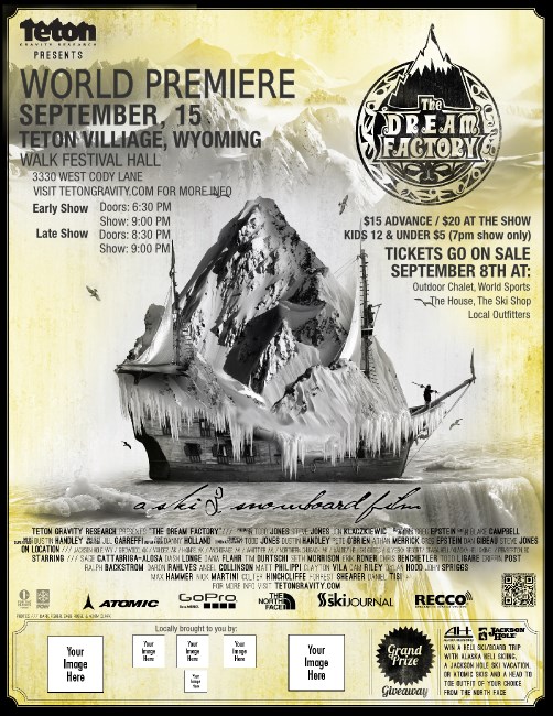 TGR TDF Flyer with 5 Sponsor Logos