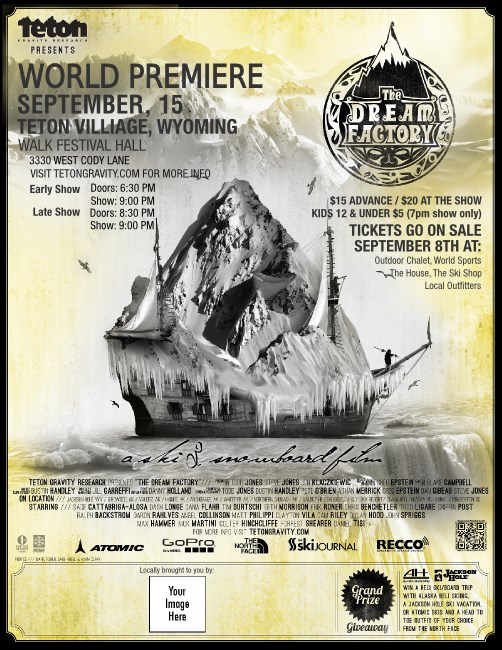 TGR TDF Flyer with a logo banner