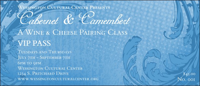 Classic Blue VIP Pass Product Front