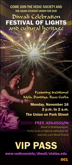 Diwali VIP Pass Product Front