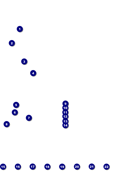 Pirate Ship Logo Poster Front Field Markers